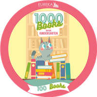 1000 Books 100 Books Badge