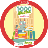 1000 Books 200 Books Badge