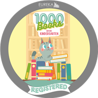 1000 Books Registration Badge